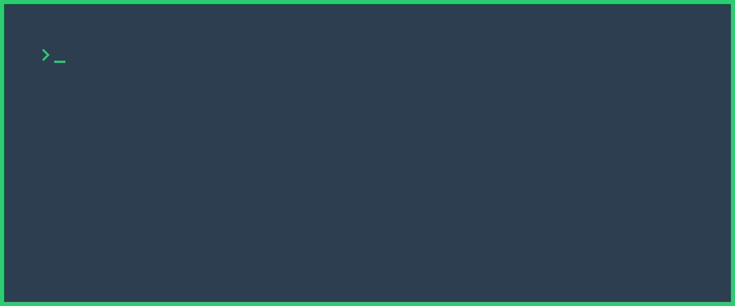 Blank command line prompt