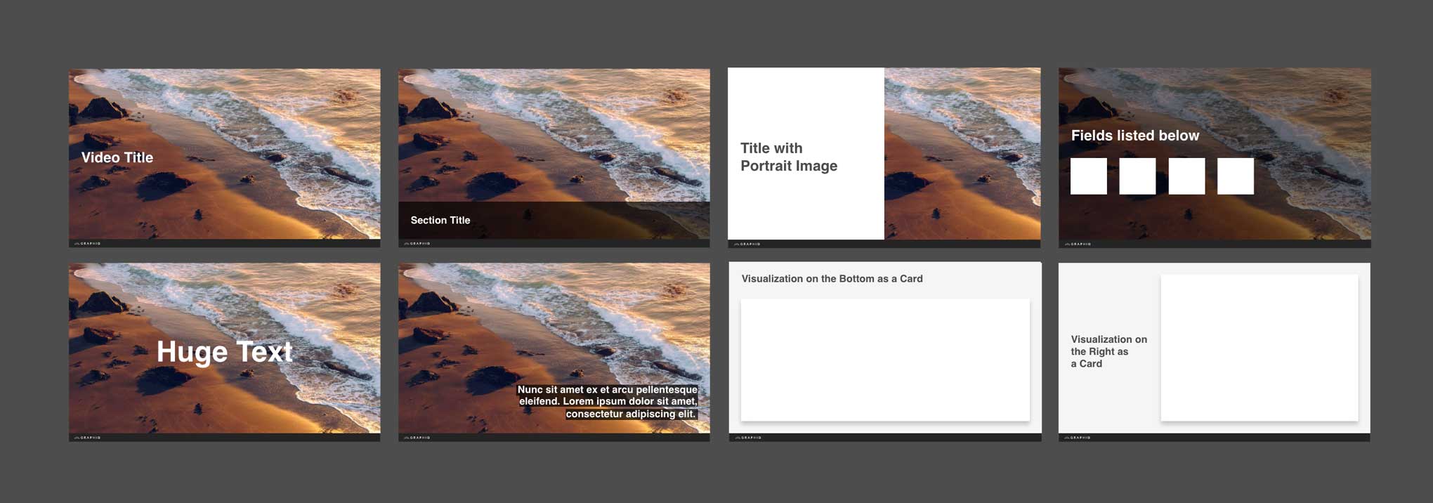 Graphiq Video Templates
